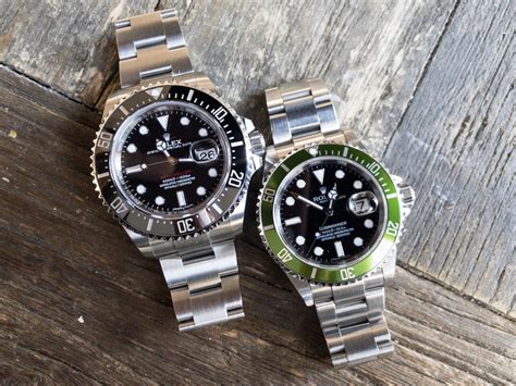 rolex sea dweller size comparison|More.